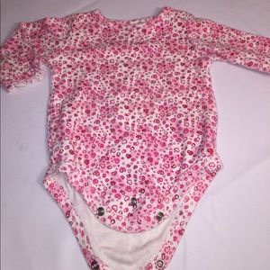 Long sleeve top one piece bodysuit